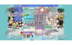 South park тема для контакта