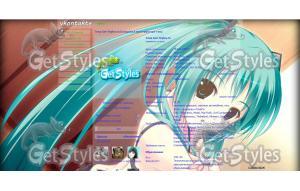 Хатсуне Мика тема для контакта