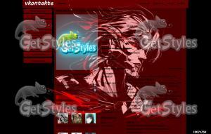 Metal Gear Rising Revenge тема для контакта