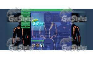 Tron_Legacy C тема для контакта