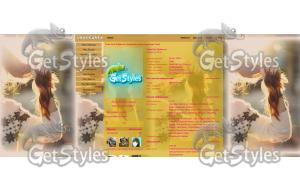 Солнце тема для контакта