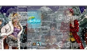 Fairy tail тема для контакта