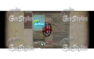 AC Milan тема для контакта