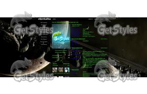 Space тема для контакта