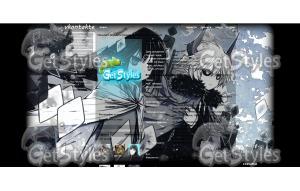 Gray Garden тема для контакта