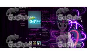 my little pony тема для контакта