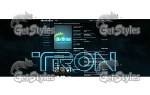 Tron: Legacy тема для контакта