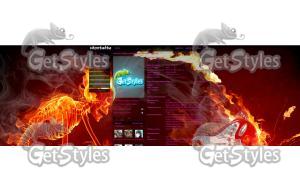 Skilet тема для контакта