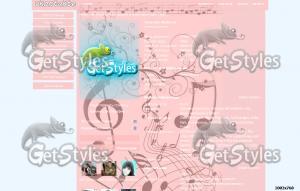 любимые ноты тема для контакта