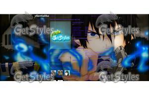 Blue exorcist тема для контакта