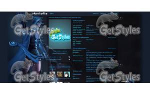 Dota 2 Drow Ranger тема для контакта