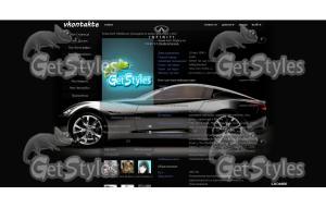 Infiniti тема для контакта