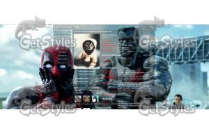deadpool тема для контакта