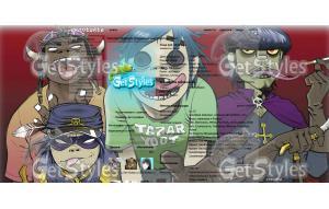 Gorillaz тема для контакта
