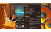 abstractorangemusicbackgr