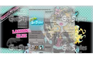 Лагуна Блю Monster High тема для контакта