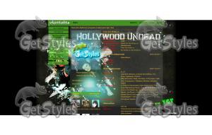 Hollywood Undead by VGT тема для контакта