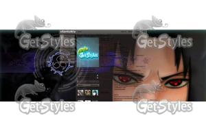 Sasuke тема для контакта