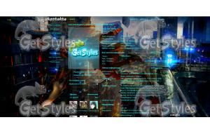 ANIMEPICTURES тема для контакта