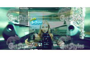 blonde_gun_girl тема для контакта