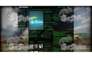 World of Tanks тема для контакта