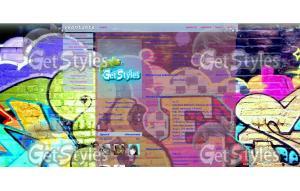 graffiti_nadpisi тема для контакта