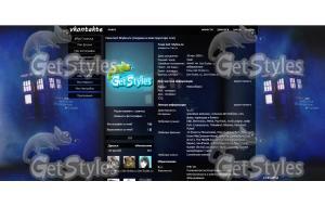 Tardis тема для контакта