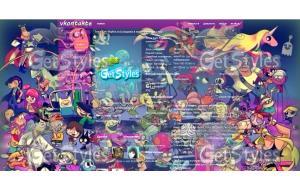 Cartoon Network тема для контакта