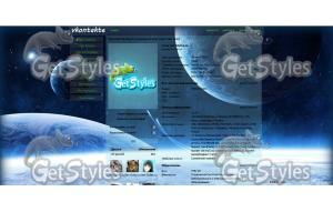 VGR space тема для контакта