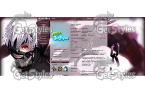 Tokyo Ghoul тема для контакта