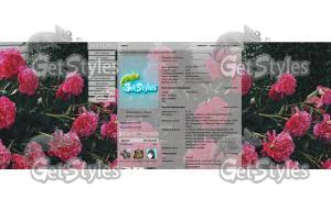 flower тема для контакта