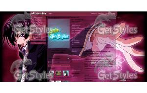 Аниме тема для контакта