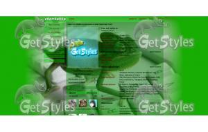 Хамелеон тема для контакта