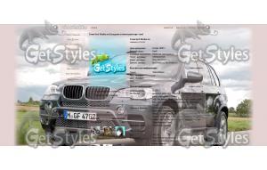 BMW X5 тема для контакта
