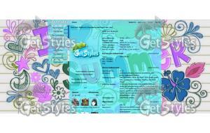 Надпись тема для контакта