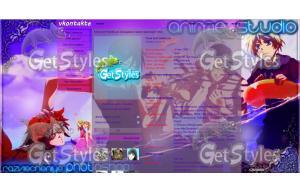 ►♔Аnime♔_a ∆world∆ тема для контакта