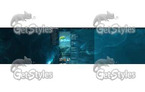 atlantis_nebula_7wallpape тема для контакта