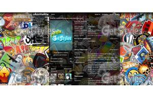 CS GO Stickers тема для контакта