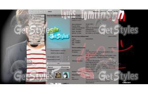 louis_tomlinson_by_safert тема для контакта