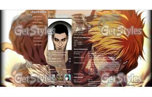 Bleach тема для контакта