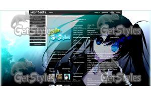 BlackRockShooter тема для контакта
