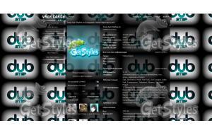Dubstep тема для контакта