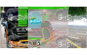 авто тема для контакта