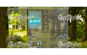 Лес тема для контакта