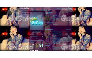 девушка с тату тема для контакта