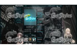 Anime_guitar тема для контакта