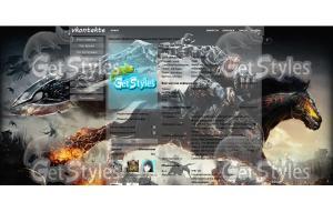 Diablo тема для контакта