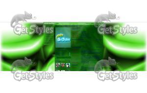 3D абстракция тема для контакта