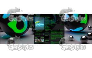 Balls 3D тема для контакта