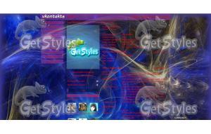 вихрь тема для контакта